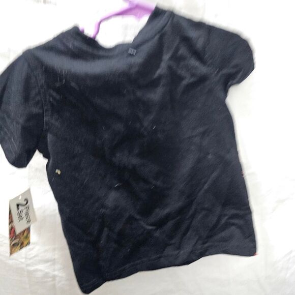 Deadstock y2k black ed hardy little boys toddler emo tee - Picture 2 of 4
